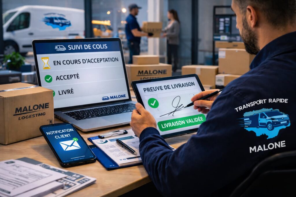 Suivi Livraison Malone