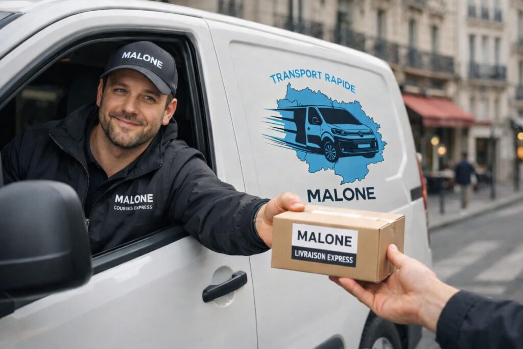 fonctionnement du service de livraison Malone