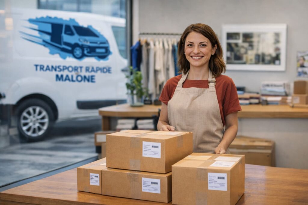 service adapté livraison malone